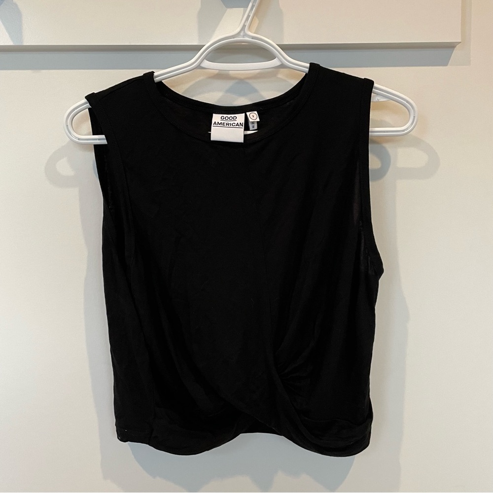 Good American Crop Top.